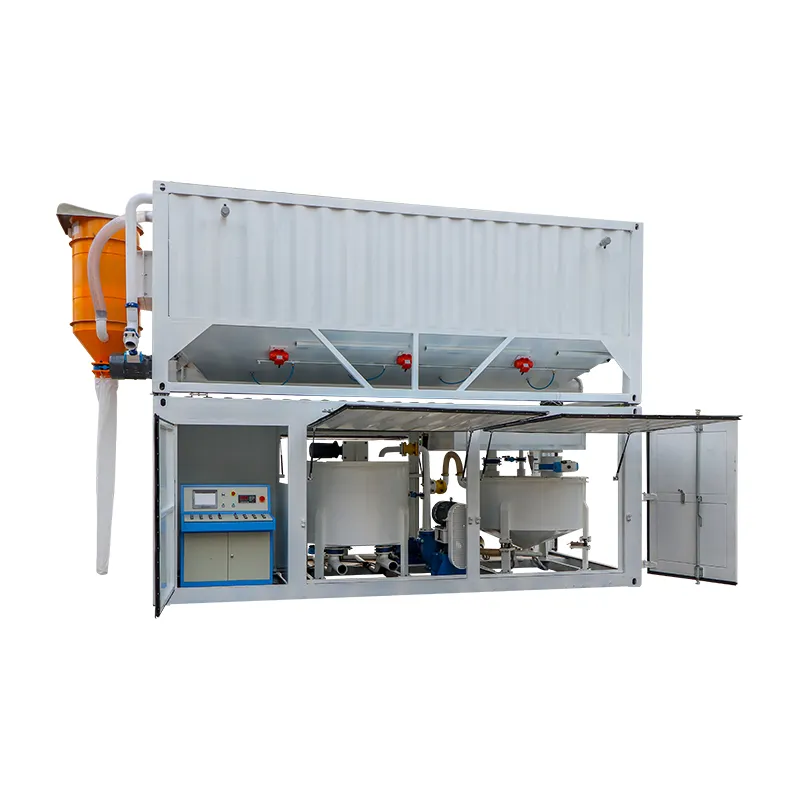 Full automatic grout mixer machine and cement mixing machine