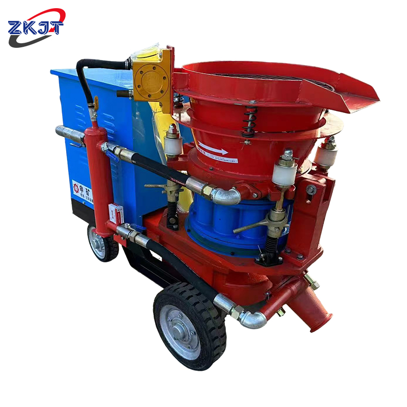 Mortar Spraying Concrete Equipment Dry Mix Shotcrete Machine PZ-9 Dry Mix Shot Cement Spray Machine Concrete Machine