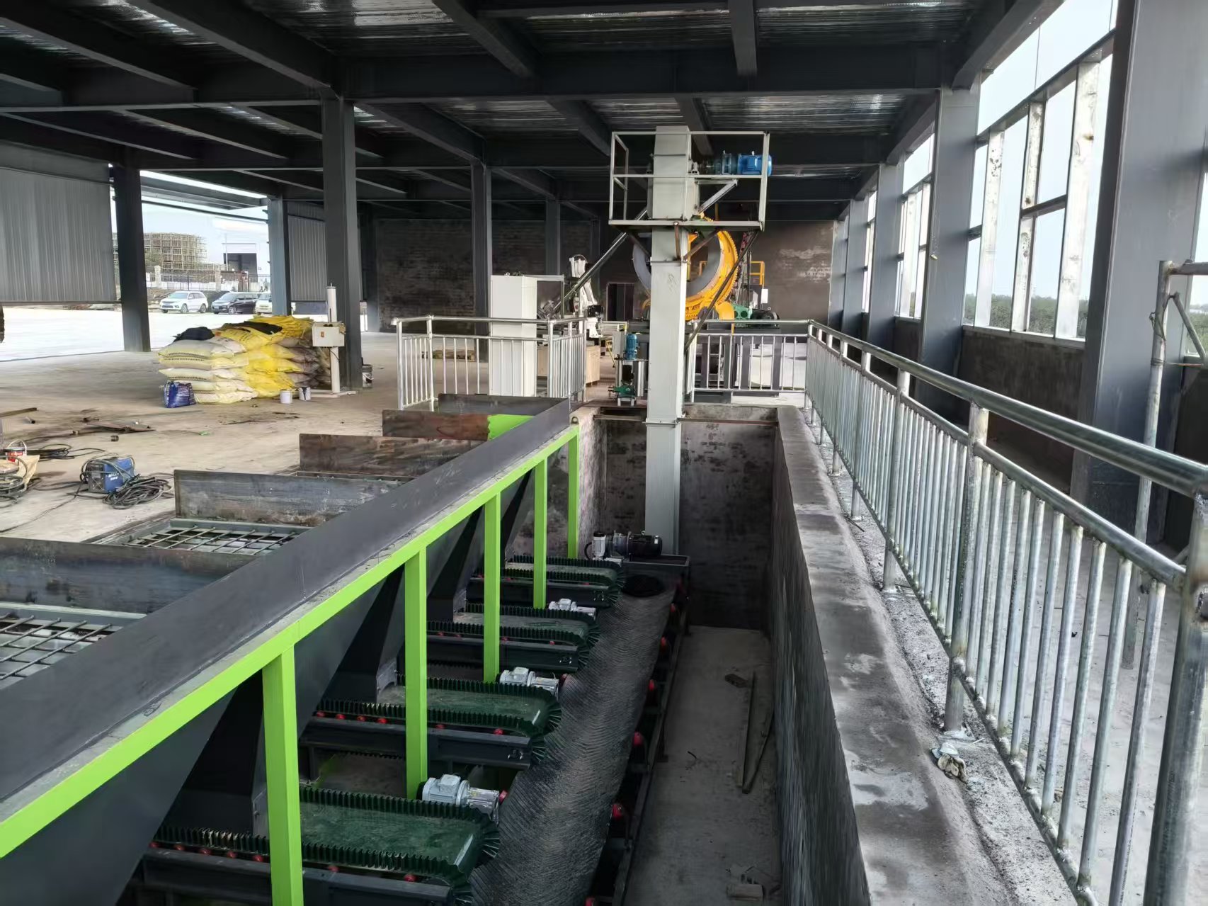 Supply of NPK Bulk Blending Fertilizer Production Lines Batch Mixing, Batching, and Packaging Processes