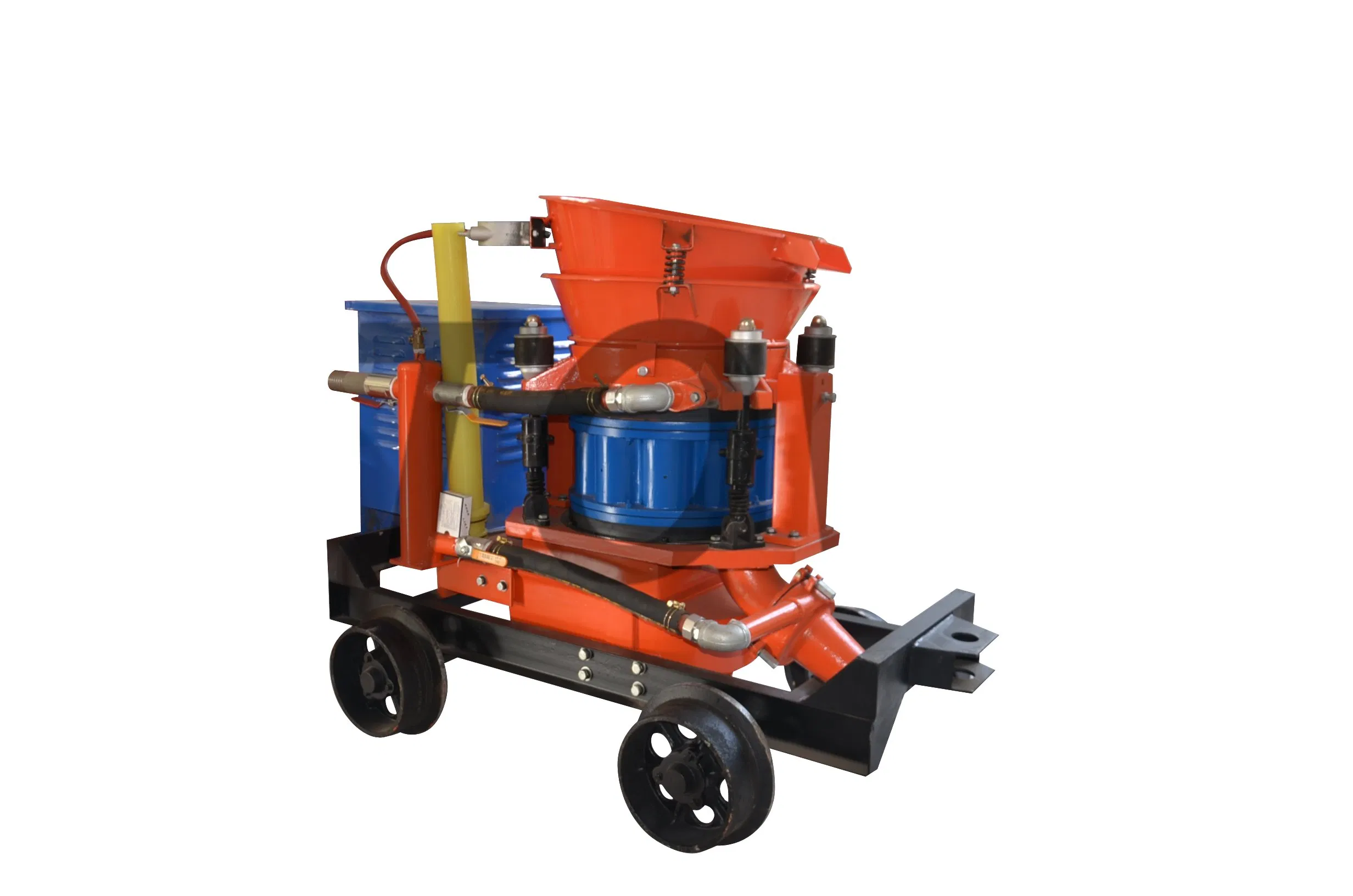 Underground Mining Tunnel Construction Auto Dry Wet Mix Concrete Electric Refractory Reinforcement Gunite Explosion Proof Mortar Shotcrete Machine