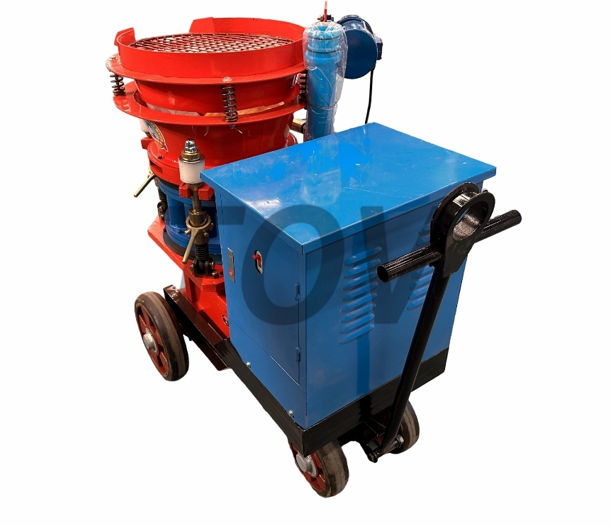 Shotcreting Machine Shot Concrete Spraying Jet Portable Mini Small Electric Wet Mix Shotcrete Machine Pump for Sale