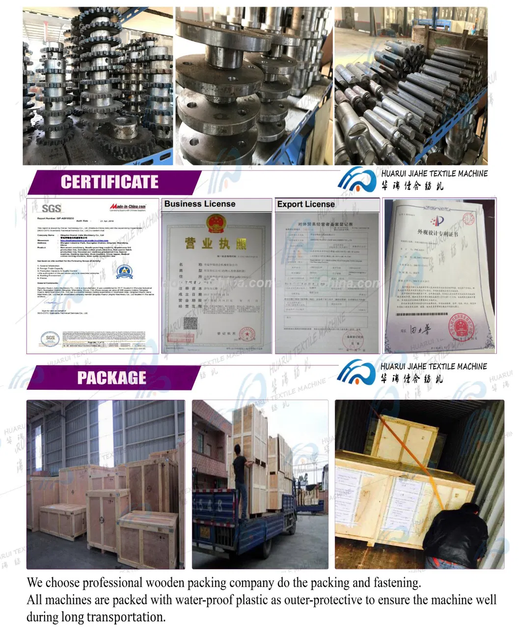 Sizing and Warping Process Unit