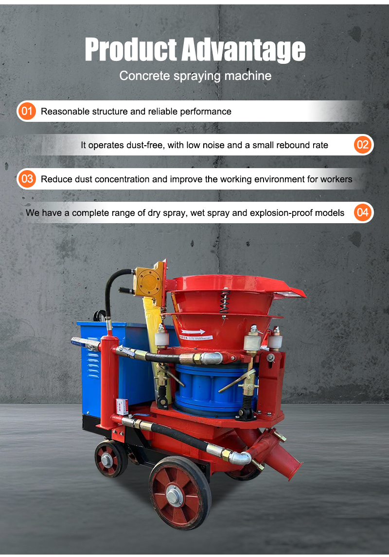 shotcrete machine detail 4