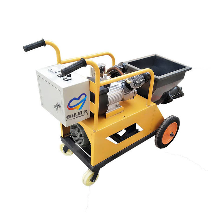 Higher Efficiency Wall Cement Injection Motar Grouting Machine Cement Plastering Mortar Spray Machine Hopper Capacity