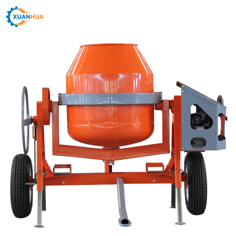 China Factory Direct Hand Manual Cement Electric 250 Liter Drum Concrete Continuous Mixer Capacity Cheap