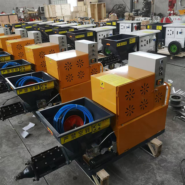 Portable Automatic Wall Spray Cement Mortar Hydraulic Plastering Machine Concrete Spraying Mortar Machine
