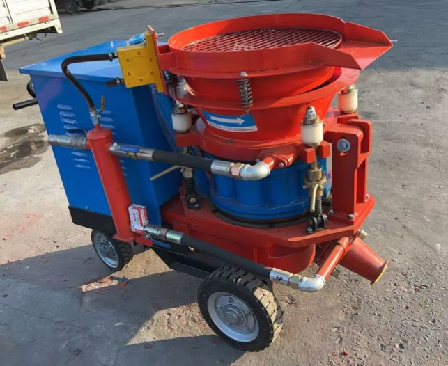 Pz-5 Pz-7 Shotcrete Pump Gunite Machine New Portable Wet Dry Mix Gunite Shotcrete Machine