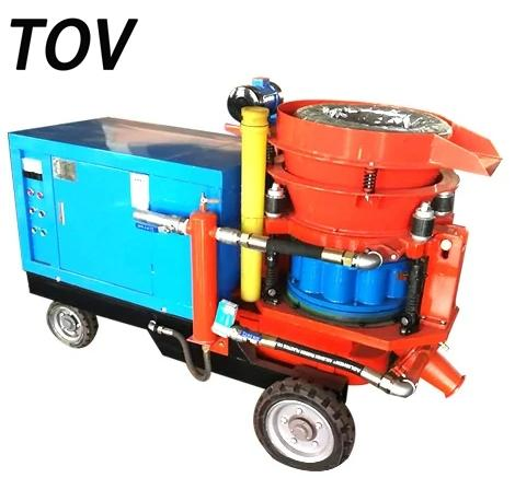 Hsp-5/7/9 Mortar Spray Machine Wall Concrete Sprayer Wet Mix Concrete Shotcrete Concrete-Machinery Engineering-Construction-Machinery