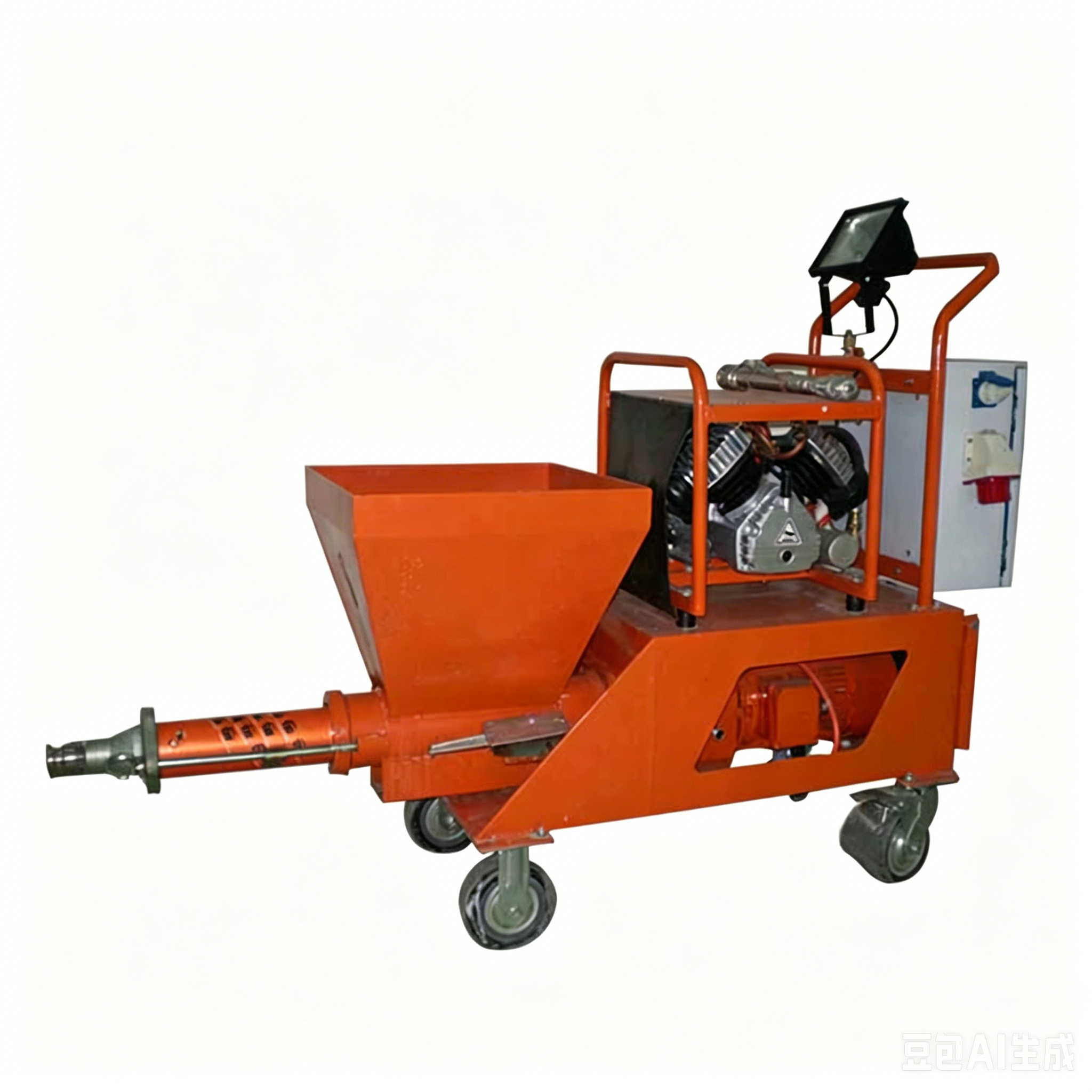 Durable Mine Engineering Shotcrete Machine Dry Mixed Concrete Spraying Machine