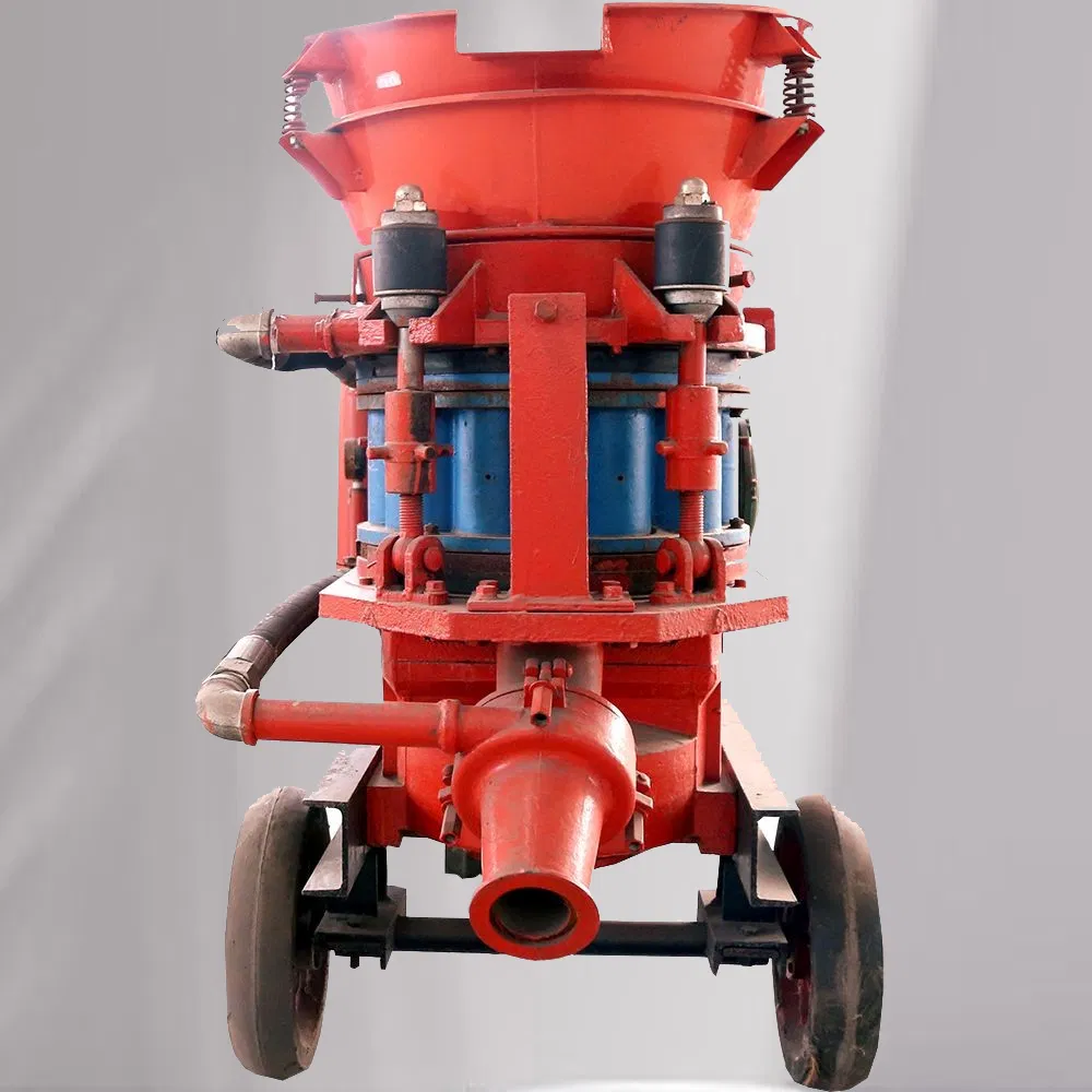 China Manufacturer Refractory Dry Wet Mix Castable Shotcrete Gunite Electric Tunnel Spraying Concrete Shotcrete Gunite Machine