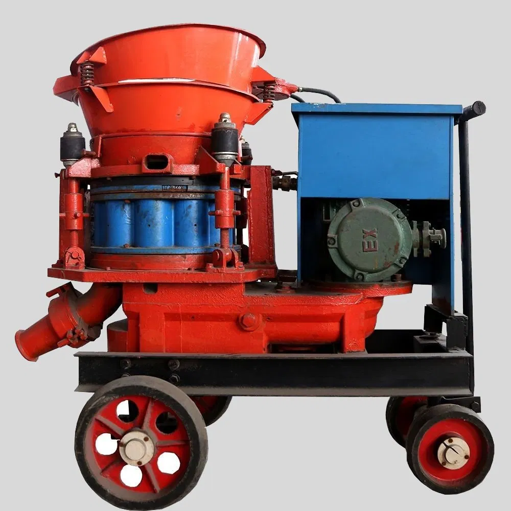 Factory Direct Sales Small Electric Hydraulic Wet and Dry Mix Concrete Shotcrete Mini Mortar Spraying Machine