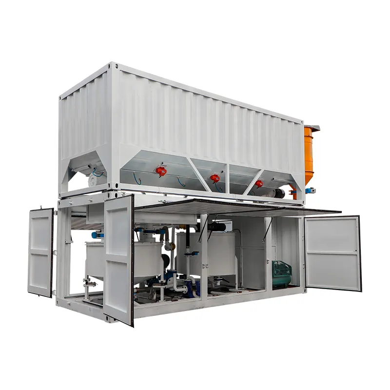 Full automatic grout mixer machine and cement mixing machine
