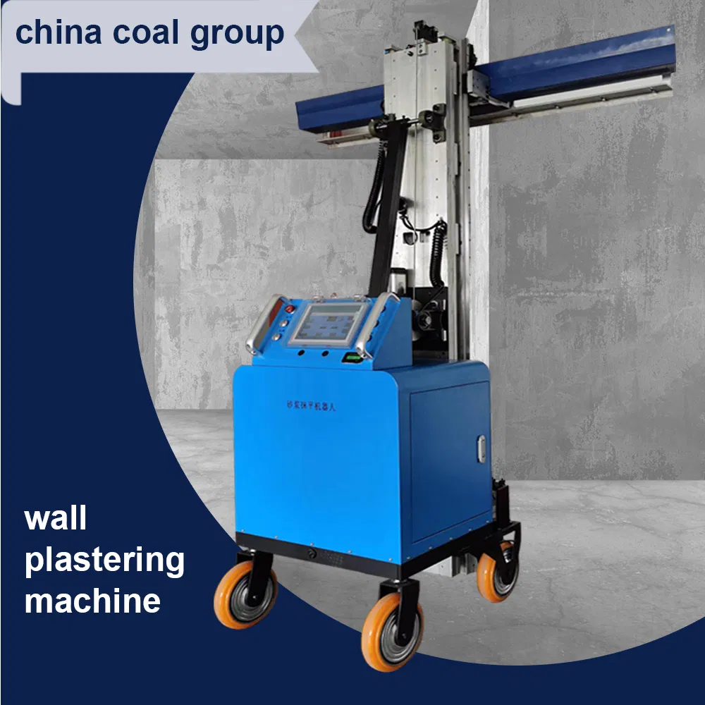 Wall Plastering Robot Construction Render Mortar Spray Equipment Cement Plastering Machine Wall Automatic Rendering Machine for Wall Building