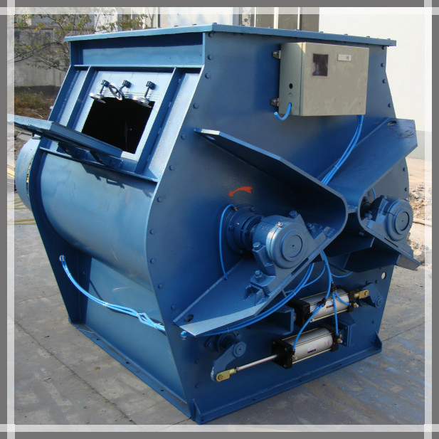 Double Shaft Paddle Type Concrete Powder Mixer with CE Certificate