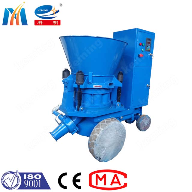 KPZ Dry Refractory Gunite Dry Mix Shotcrete Machine Refractory Spraying Machine in Coal Mine Spraying