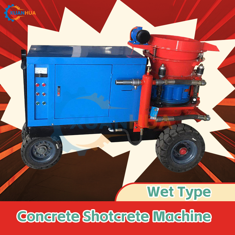 Pz 3 Explosion Proof Wet Mix Diesel Shotcrete Machine for Swimming Pool Tunnel