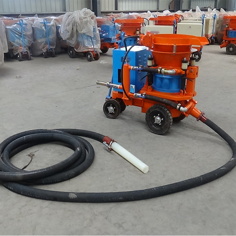 High Efficiency PZ-5 Dry Mix Shotcrete Machine 5m&sup3;/h Concrete Spraying Gunite Machine for Construction