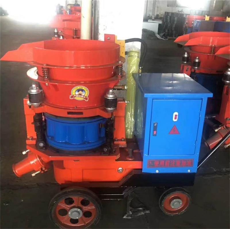 High Efficiency PZ-5 Dry Mix Shotcrete Machine 5m&sup3;/h Concrete Spraying Gunite Machine for Construction