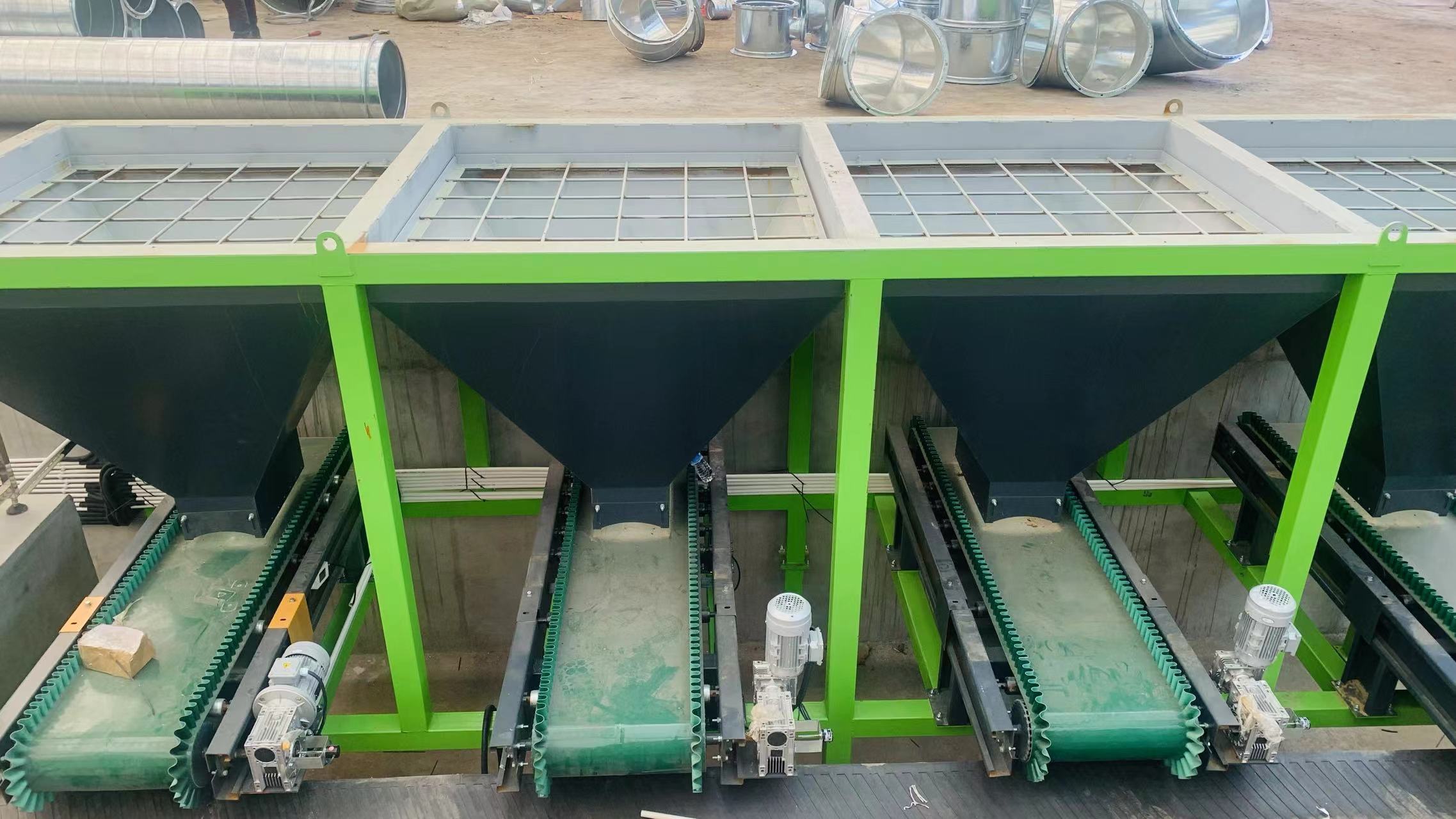 Multi-bin batching machine