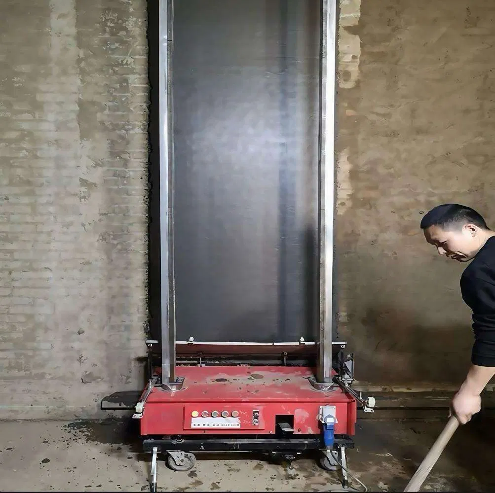 Automatic Wall Cement Spray Plaster Rendering Machine Wall Plastering Machine China Factory Directly Sale