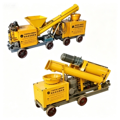 Wet Mix Concrete Shotcrete Machine Spraying Unit for Mining and Tunnel