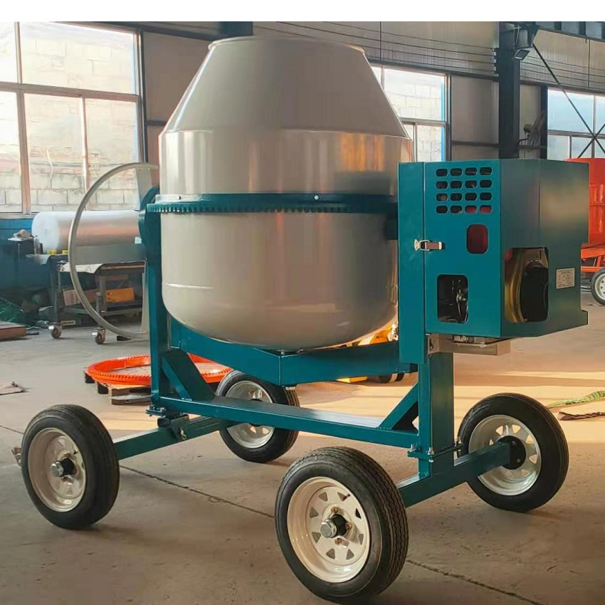 260L/350L/400L Gasoline Diesel or Electric Powered Professional Building Equipment Concrete Mixer Machine