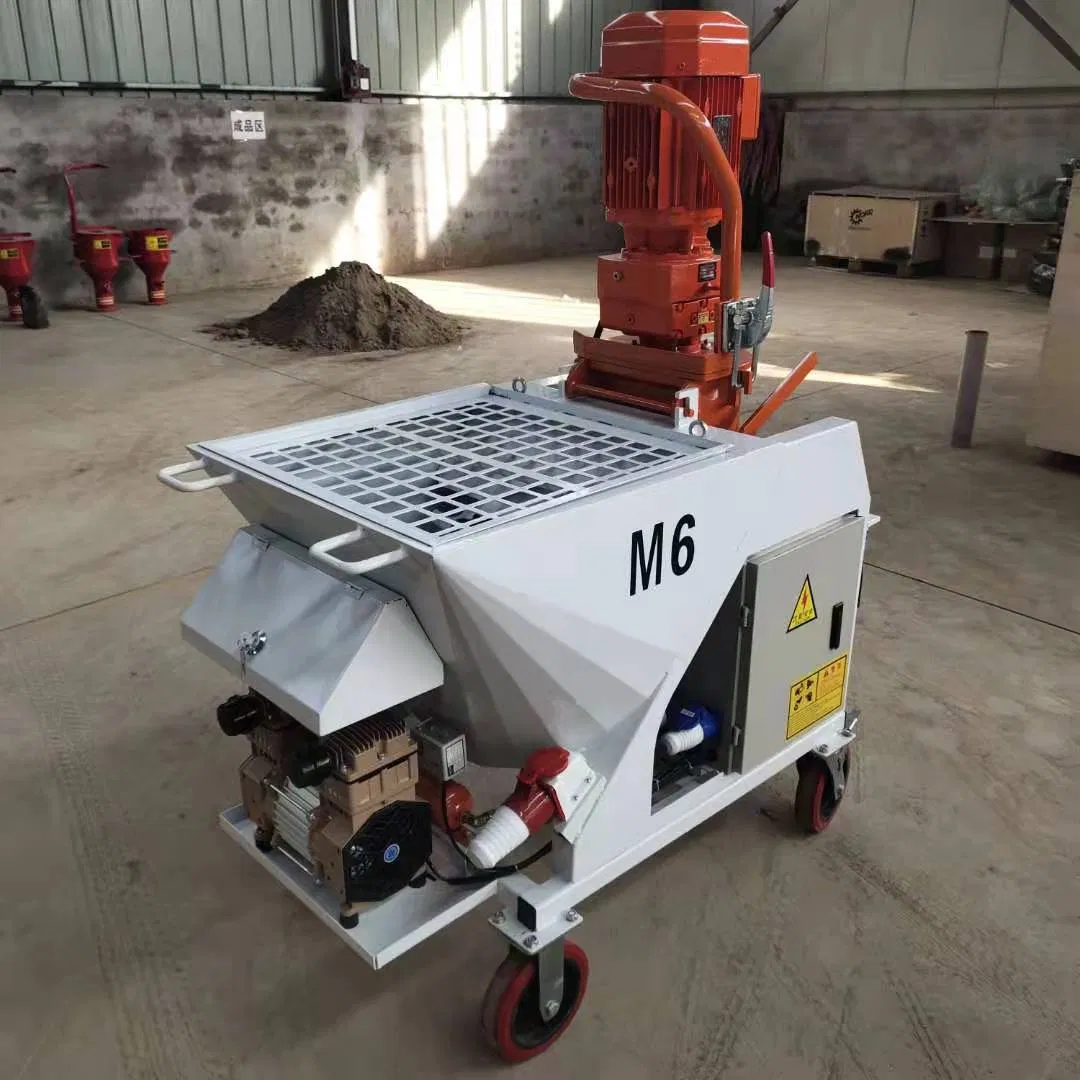 Fully Automatic Plaster Machine Wall Plastering Spray Mortar Cement Spray Machines