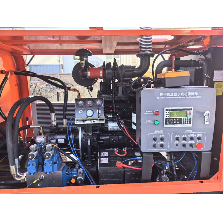 Small Hydraulic Double-Piston Concrete Pump for Ready Wet Mix Refractory Concrete Pumping/Grouting