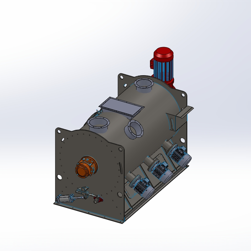 Cement Silo Assembly High-Efficiency Modular Continuous Mortar Mixer