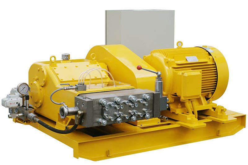 Horizontal Triplex High Pressure Plunger Pump for Water Injection and Chemicals