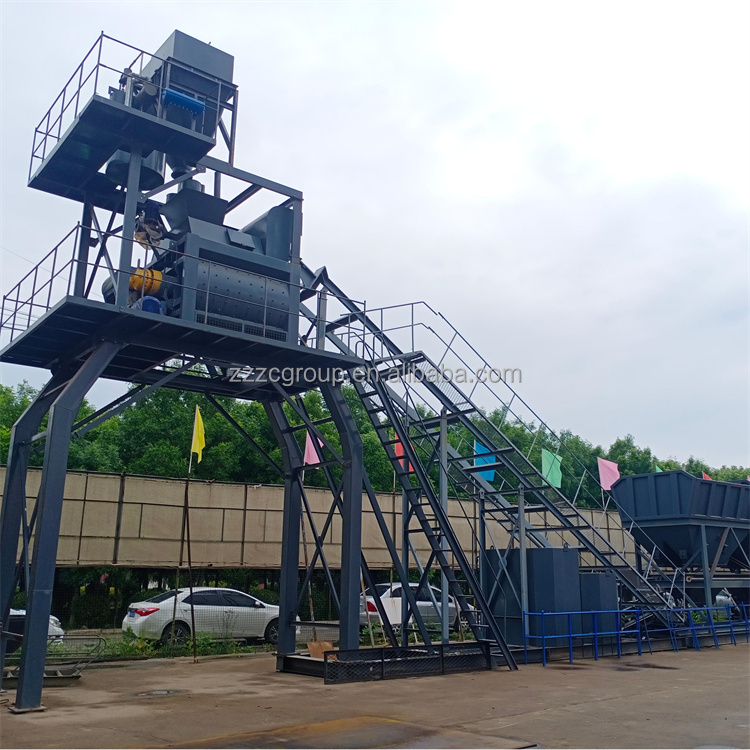 Large Capacity 60m3/h High Efficiency Electric Powered Concrete Mixing Plant Production Line with Motor &amp; Engine