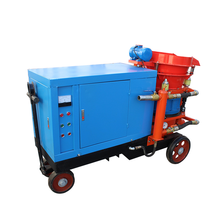 Hot Selling Dry Gunite Machine Mix Shotcrete Concrete Spraying Machine for Sale