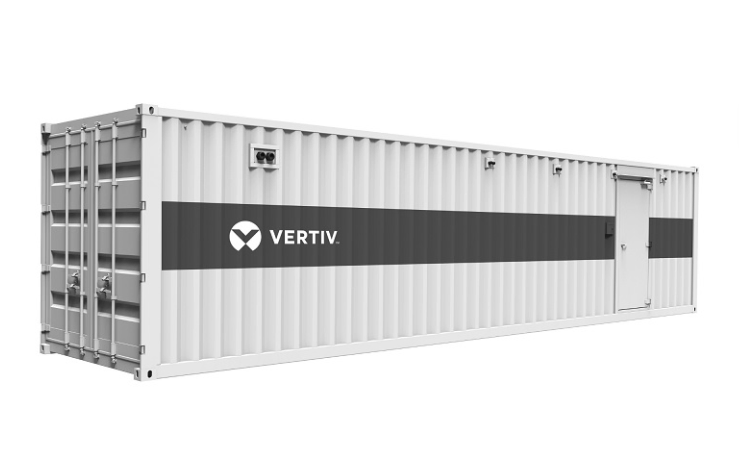 Solução de Data Center Modular com Energia, Refrigeração e Estantes