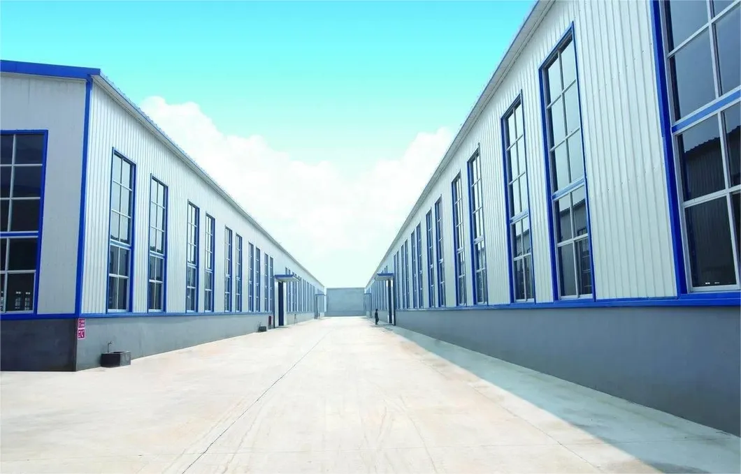 Construção de Estrutura Metálica Prefabricada de Grande Vão e Rápida Montagem Fábrica de Estrutura de Aço Leve
