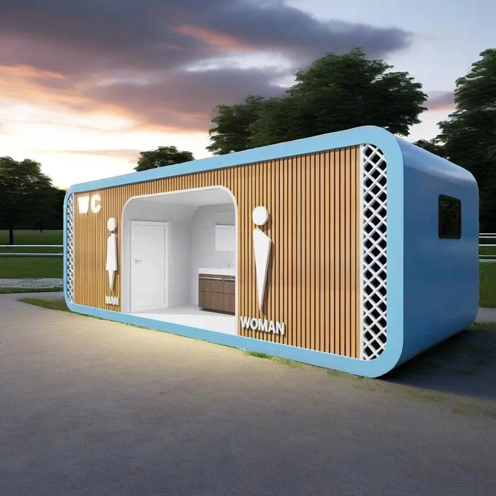 Casa Modular Personalizada Casa de Maçã com Banheiro, Quarto, etc
