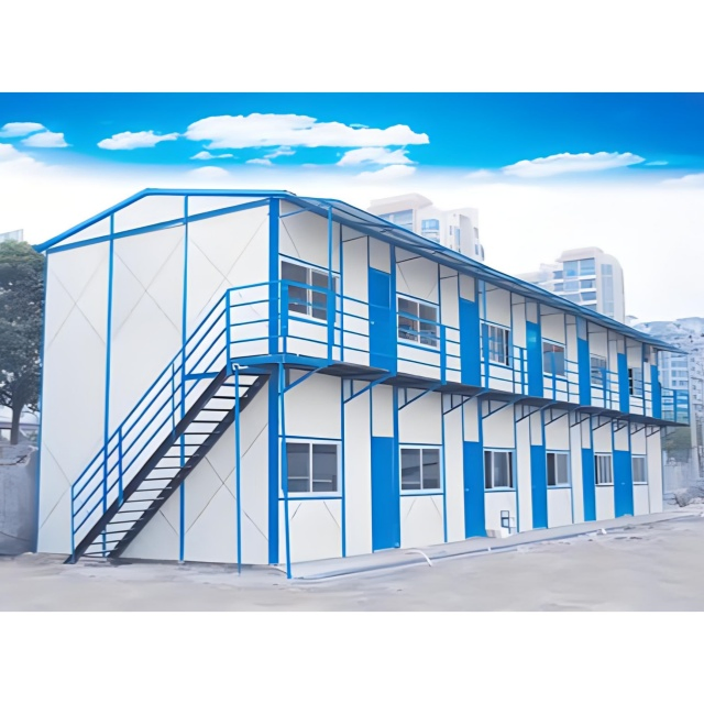 Habitação Modular Residencial Garantida pelo Governo, Casas de Painéis Simples para Reassentamento Pós-Desastre