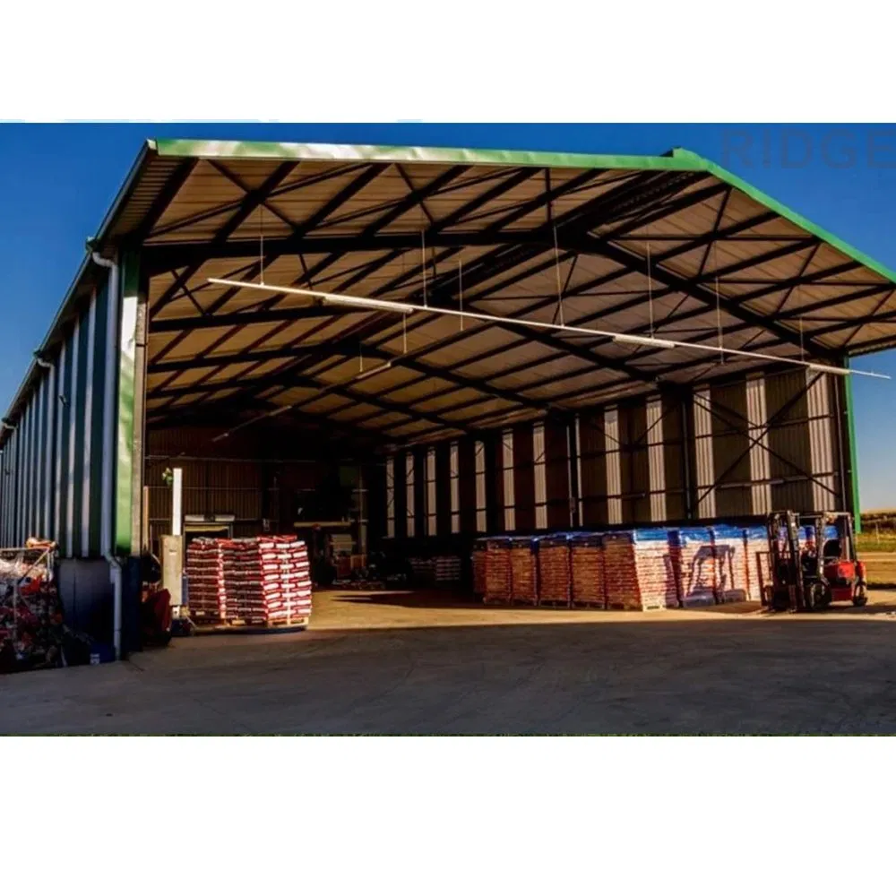 Edifício Comercial Portátil para Aves Arena Interna para Cavalos Galpões Prefabricados de Agricultura