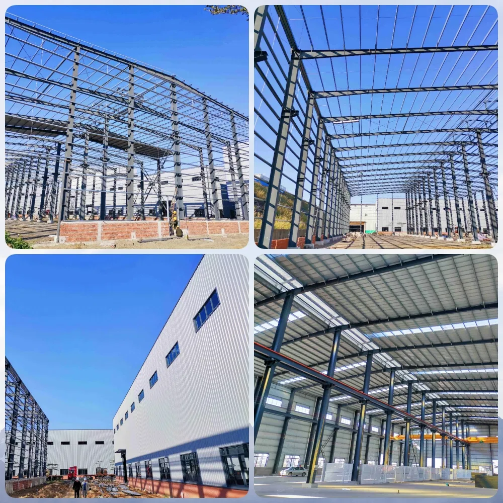 Projeto de fábrica de estruturas de aço na China