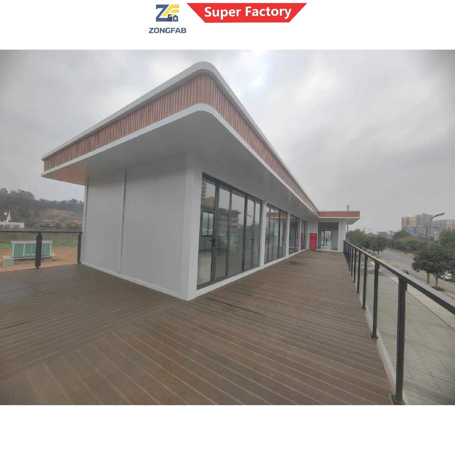 Construir em pouco tempo edifício modular de aço pré-fabricado, container de aço, projeto de instalação escolar, sala de aula, instalação governamental