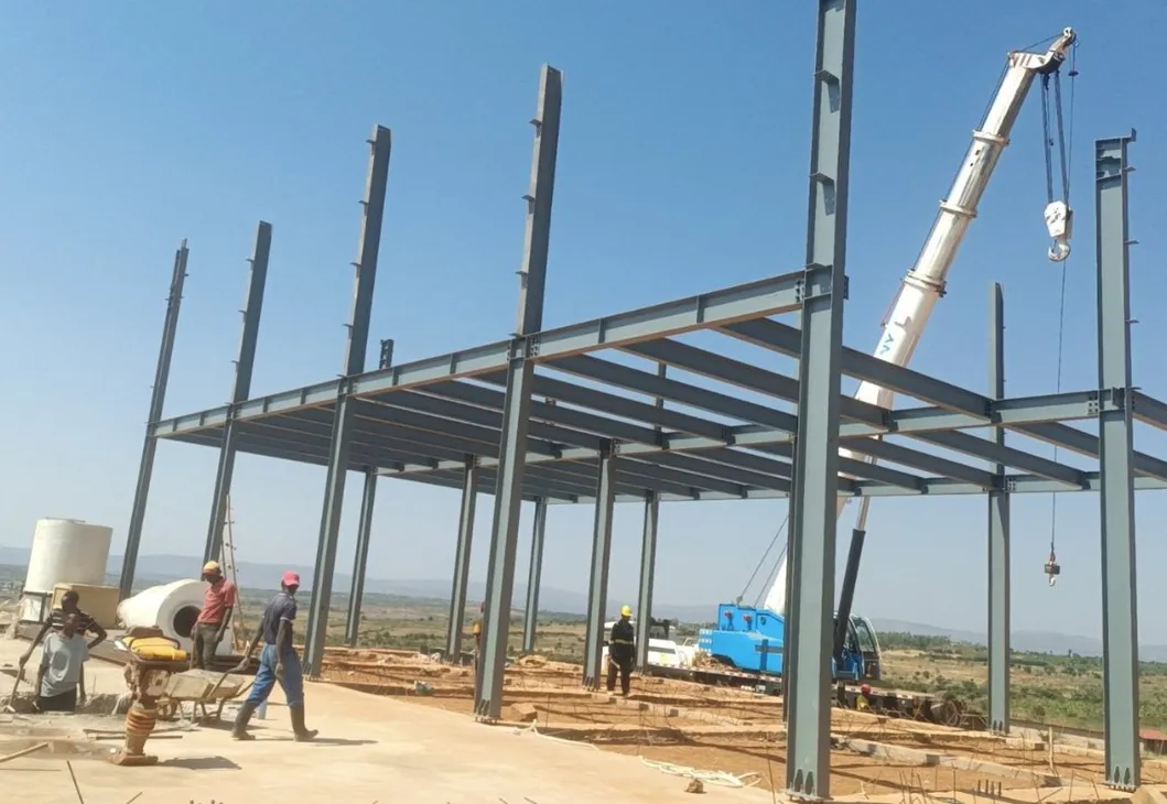 Projeto de Estrutura de Aço na África