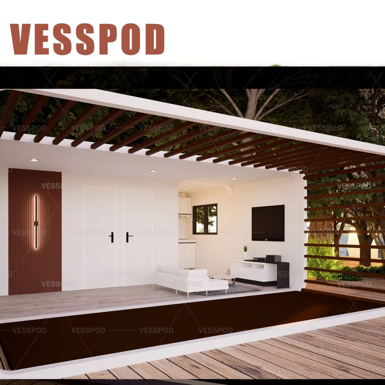 Casas Móveis Armário Maçã Casa Estrutura Cabana Prefabricada Escritório Edifício