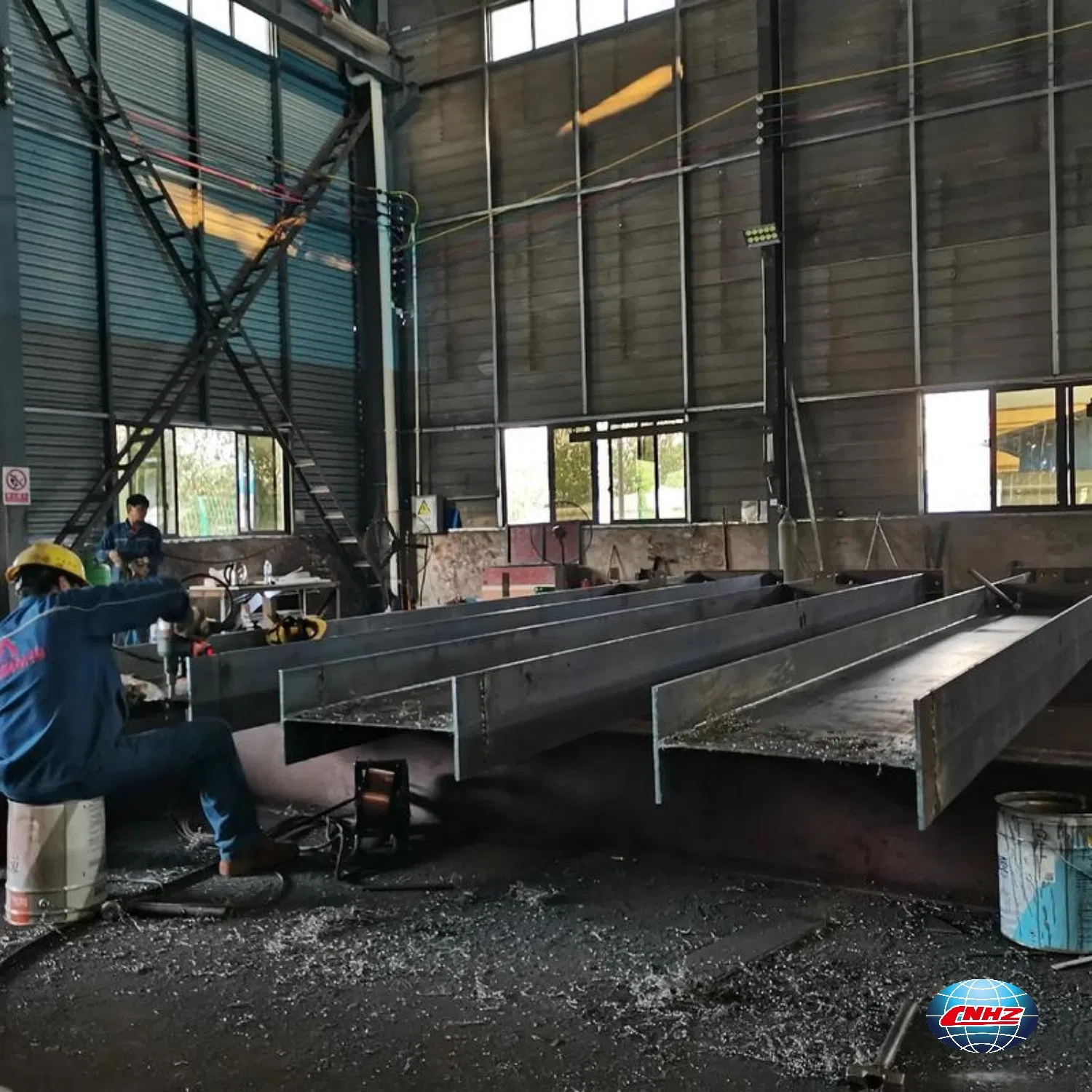 Estrutura de Armazém Comercial de Aço Prefabricado à Prova d'Água Personalizada Q235B
