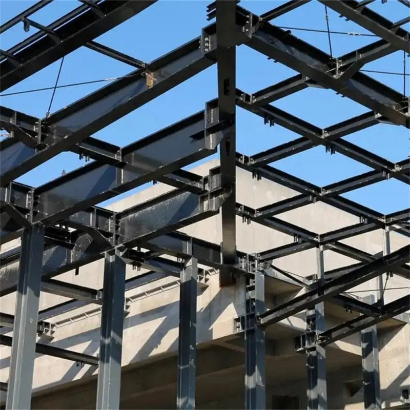 Instalação Rápida Construção em Aço Edifício Modular Leve para Pré Casa Armazém Fábrica
