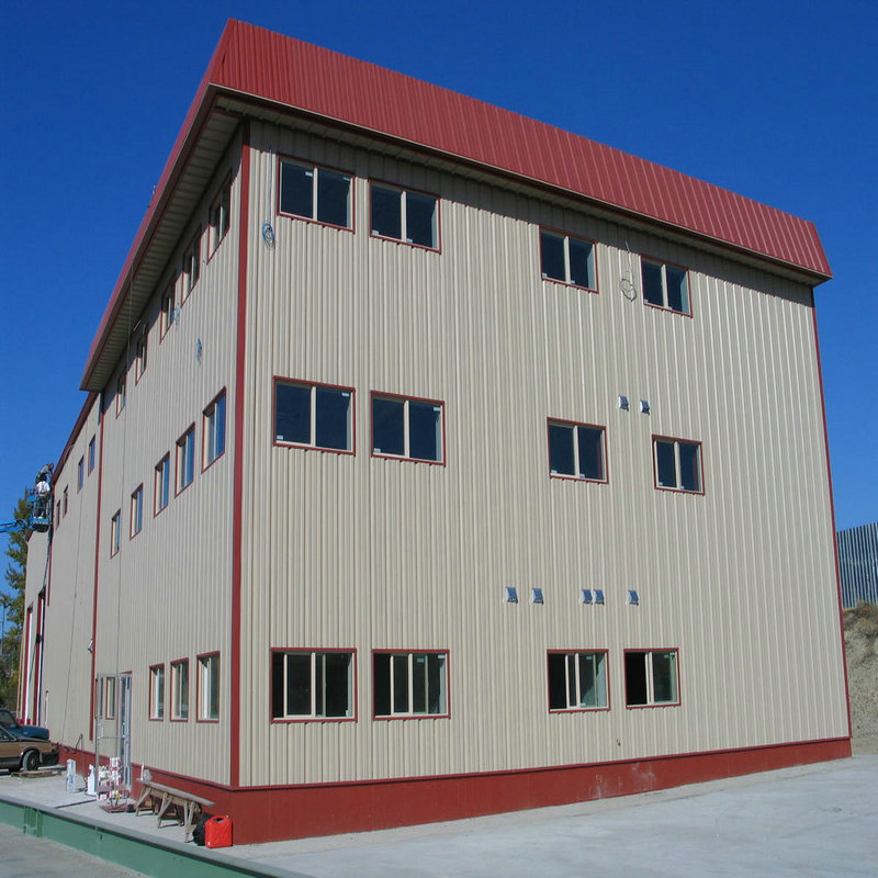 Edifício Comercial de Escritórios em Estrutura de Aço Prefabricada Personalizada de Alto Desempenho a Bom Preço
