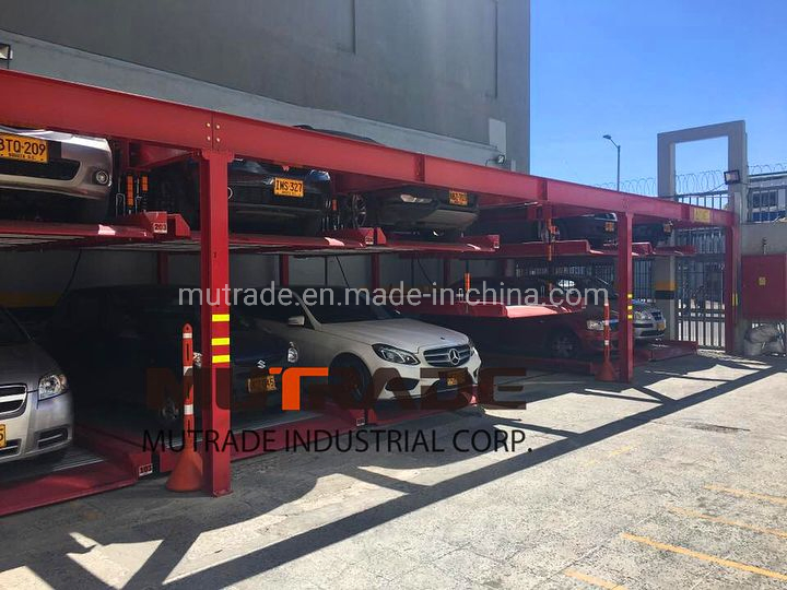 Sistema de Estacionamento Automatizado de Elevador de Quebra-Cabeça para Carros