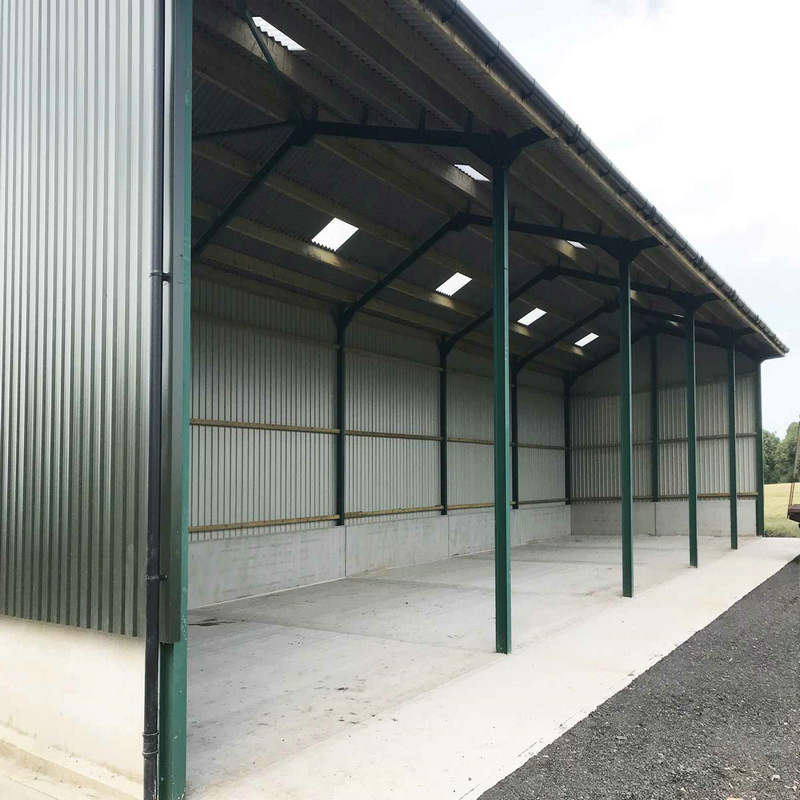 Edifício comercial sustentável com Estrutura de Aço de Baixo Custo Prédio da Oficina de depósito de fábrica