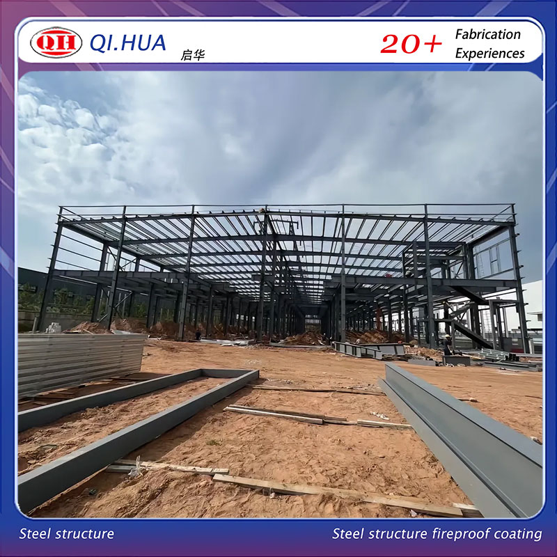 Construção de Aço de Ponto Único, Design de Fábrica de Múltiplos Andares, Estádio Abrangente e Estacionamento Inteligente