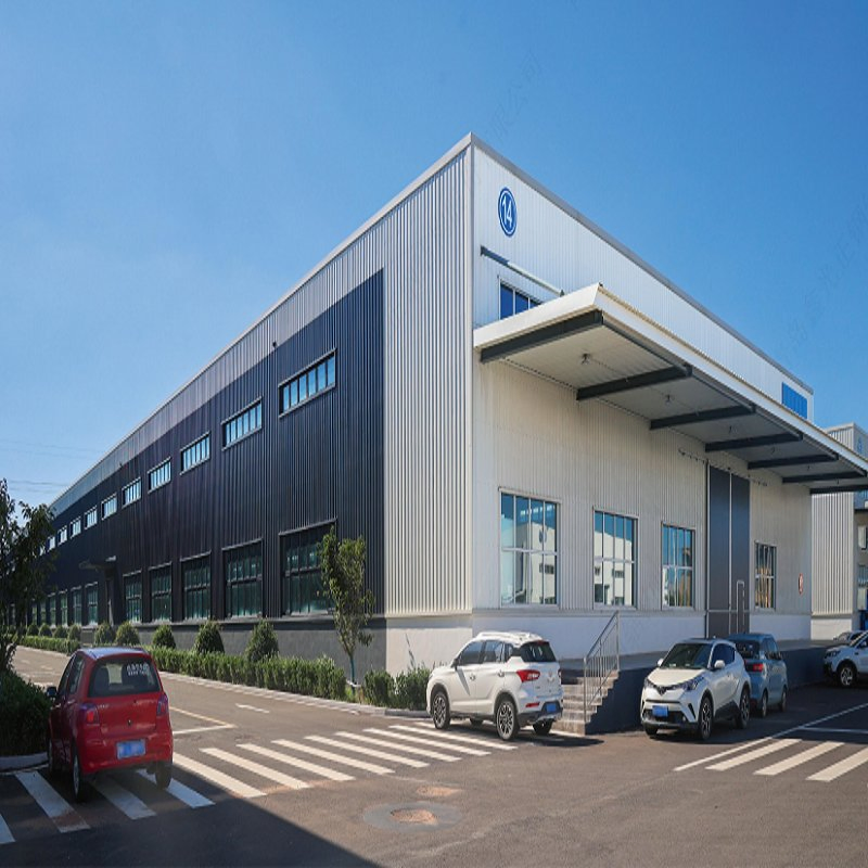 Edifício de Estrutura de Aço Modular Durável para Showroom