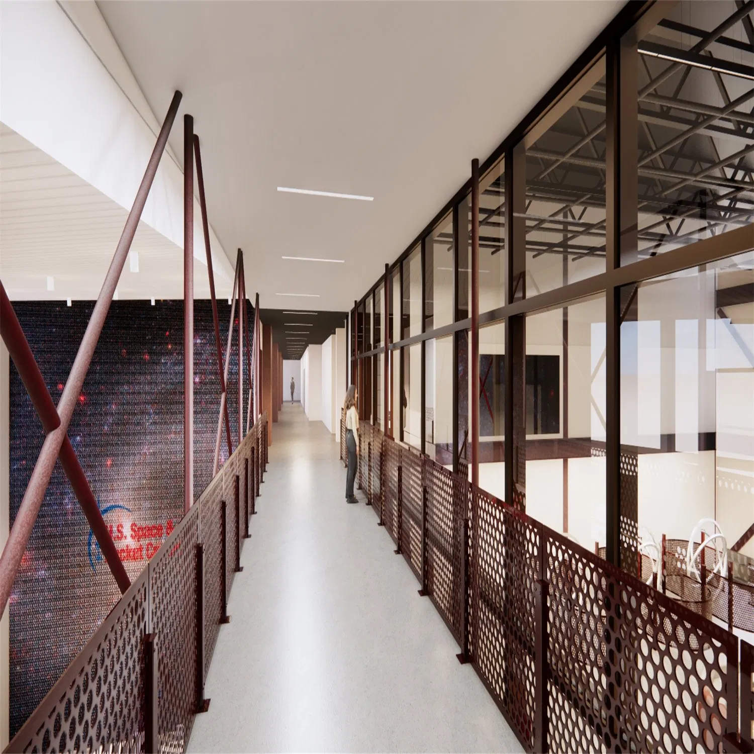 Construção Modular de Alto Andar de Baixo Custo Estrutura Metálica Prefabricada Industrial Comercial Casa Escritório Edifício de Aço Prefabricado