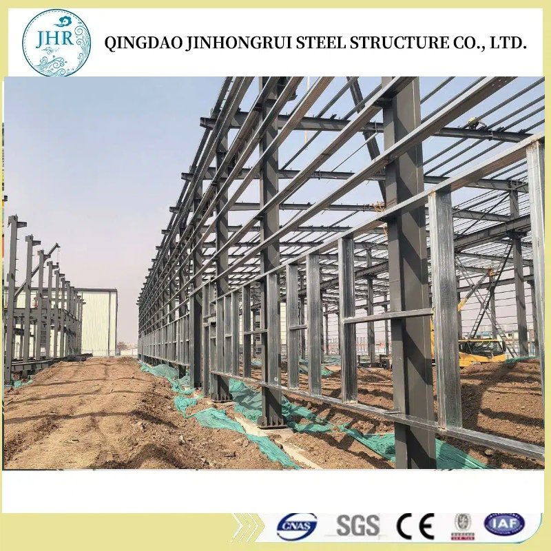Estrutura Industrial/Comercial Agrícola Prefabricada em Aço Galvanizado de Grande Vão